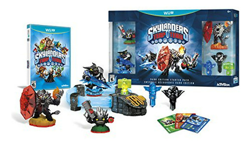 Pack Inicio Skylanders Trap Team Edición Oscura - Wii U