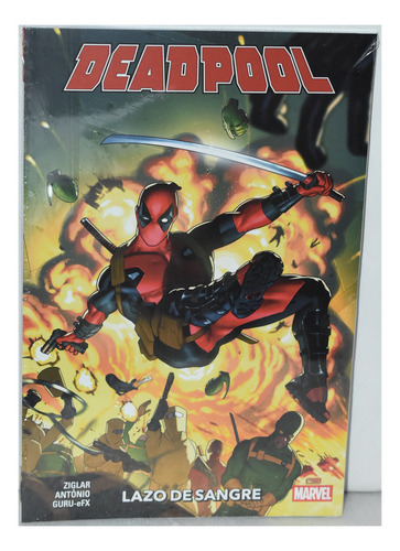 Deadpool: Lazo De Sangre, De Ziglar; Antonio. Deadpool, Vol. 1. Editorial Panini, Tapa Blanda En Español, 2025