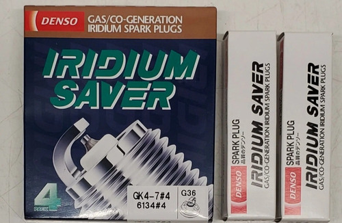 Bujías Denso Iridium Saver Gk4-7 Para Motores Cummins Isl-g 