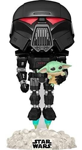 Imagen 2 de 3 de Pop! Sw: The Mandalorian - Dark Trooper & Grogu (58286) 488