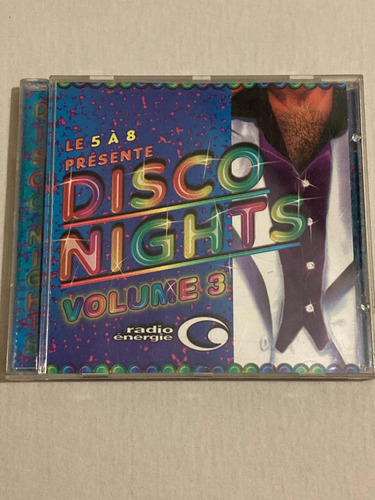 Various / Disco Nights Volume 3 Cd Canada   Boney M Tavares