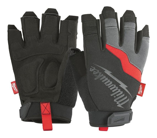 Milwaukee 48-22-8743 Guantes De Trabajo Sin Dedos, Talla Xl