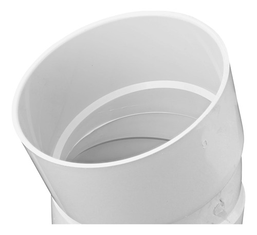 Codo Solapa Soldada, 1/2 Grado, Blanco