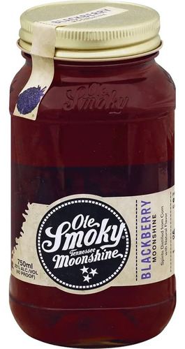 Whisky Ole Smoky Tennessee Moonshine Blackberry X 750 Ml