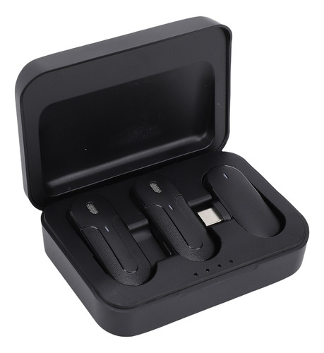 Set De Reducción De Ruido Con Micrófono Lavalier Inalámbrico