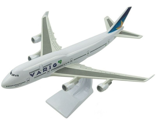 Maquete De Avião Boeing 747-300 Varig Bianch