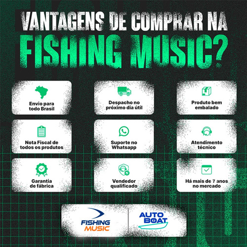 Sistema Autoboat Com Controle Sem Fio Para Motor Elétrico