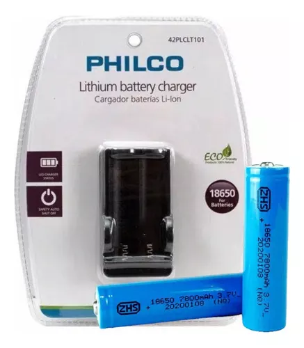 Cargador de Baterias Pilas AA / AAA Philco - Fotosol