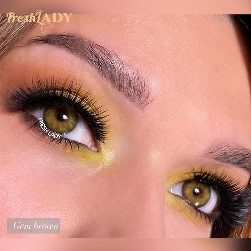 Imagen 3 de 10 de Freshlady - Gem Brown Lentes De Contacto