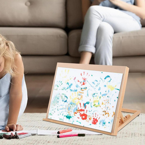 Tablero De Dibujo Con Caballete De De Escritorio Con Soporte