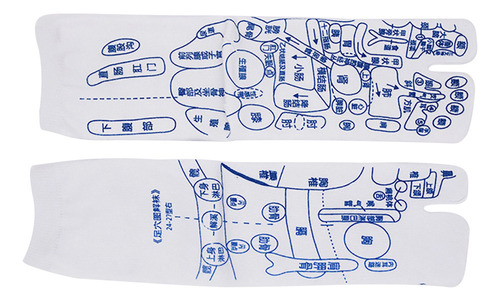 A Masajeador De Pies Tipo Calcetín, Mapa De Acupuntura Para