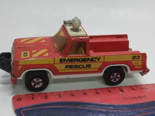 Matchbox Super King K65 Plymouth Trail Duster Emergency 1978