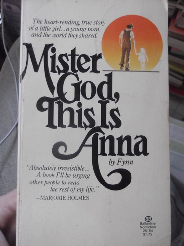 Mister God, This Is Anna By Fynn En Ingles Ilustrado