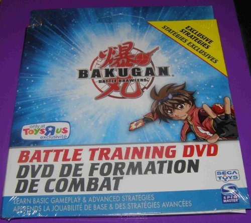 Bakugan Battle Dvd De Entrenamiento Exclusiva Con Las Estrat