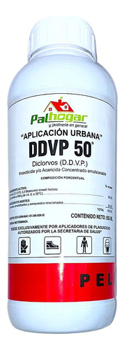 Ddvp 50  Insecticida Diclorvos Cucaracha Plagas Plantas 950 