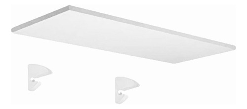 Repisa Recta Blanca Hogar 40cm Prat-k 08850.010 Color Blanco