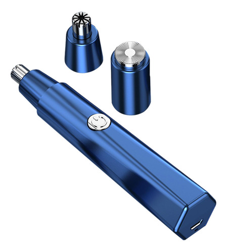 2 Recortador De Nariz Con Motor Potente, Corte Suave, Azul
