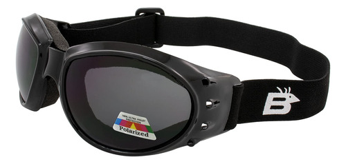 Birdz Eyewear Goggles Para Motocicleta Tipo Aguila, Marco Ne