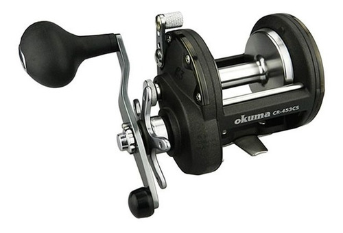 Reel Rotativo Okuma Contoura Cr-303cs 3 R 6.2 Anti Corrosion Color Negro Lado De La Manija Derecho