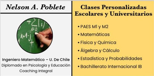 Clases Particulares Matemáticas Paes Algebra Calculo
