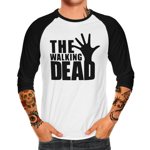  Playera Hombre The Walking Dead C-3