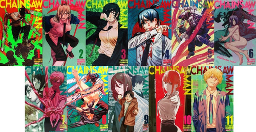 Manga Chainsaw Man Serie Completa 11 Tomos