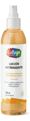 Loción Astringente Collage 200 Ml Momento De Aplicación Día Tipo De Piel Grasas O Acneicas