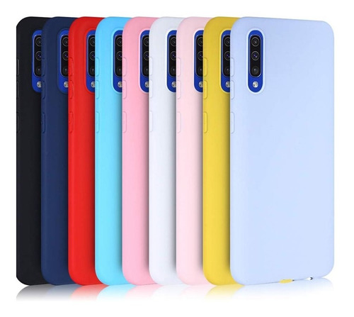 Protector Silicone Case Para Samsung A20 A30 A20s