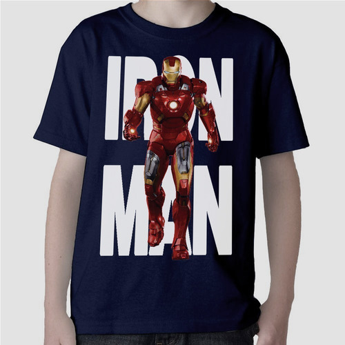 Remeras Camisetas Para Niños Y Adultos De Iron Man Y Hulk 