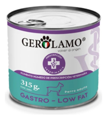 Gerolamo Pate Perro Gastro-low Fat 315g