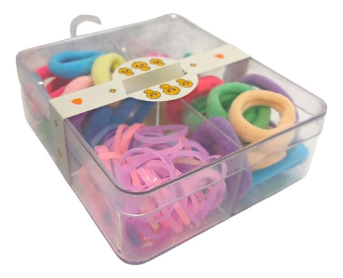 Caja Surtida Broches Colitas Gomitas Para El Pelo Cbx Caja Surtida