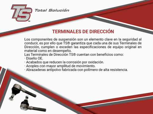 Par De Terminales De Dirección Ts Dodge Dakota 2000 A 2012