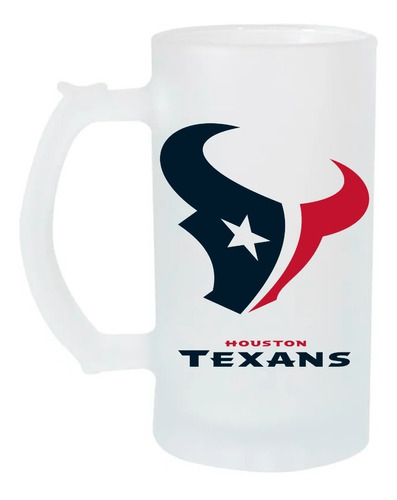 Tarro Cervecero 16oz Houston Texans Nfl Super Bowl