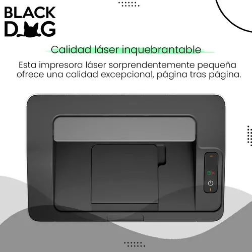 Impresora simple función monocromática HP LaserJet 107a
