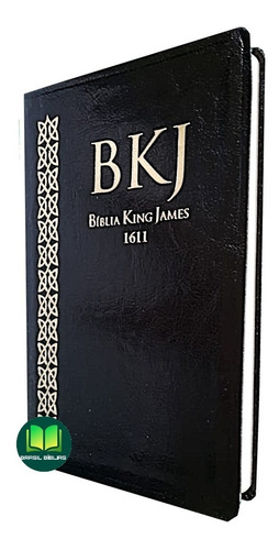 Bíblia King James Fiel 1611 Ultra Fina Preta Lançamento Bkj