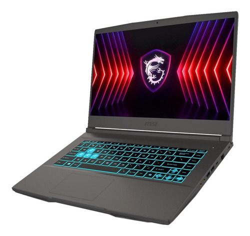 Notebook Para Jogos Msi Thin A15 Ai, Cosmos Grey, Amd Ryzen