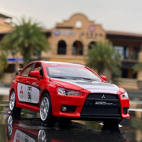Auto Colección Mitsubishi Lancer Evolution Sonido/luz 1:32