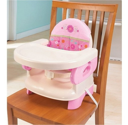 Silla Elevadora De Comer  Booster Y Tapizada Marca Summer