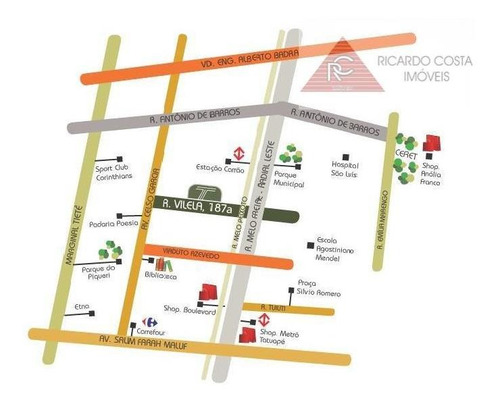 Imagem 26 de 30 de Apartamento À Venda, 73 M² Por R$ 620.000,00 - Tatuapé - São Paulo/sp - Ap6252