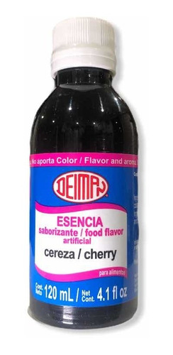 Esencia Saborizante Comestible De Cereza 120 Ml