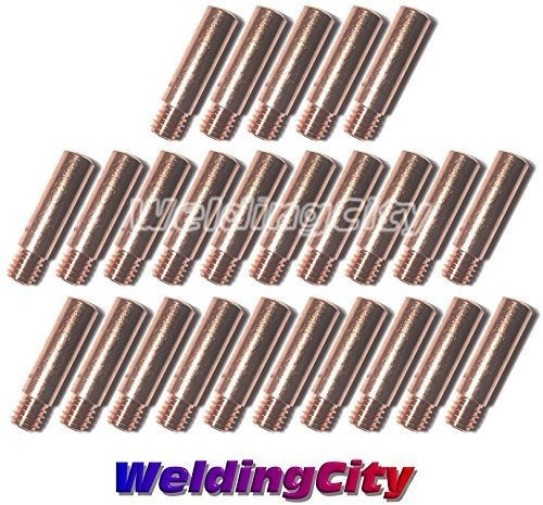 Weldingcity 25-pk Punta De Contacto De Soldadura Mig 11-35