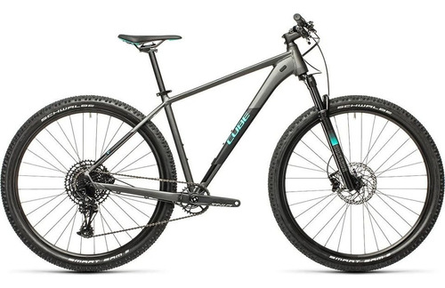  Bicicleta Cube Mtb Acid Grey'aqua 27.5 2021 T:s