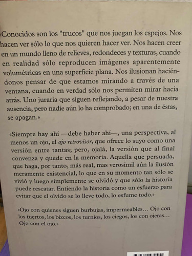 Espejo Retrovisor Alfredo Jocelyn-holt Letelier (Usado)