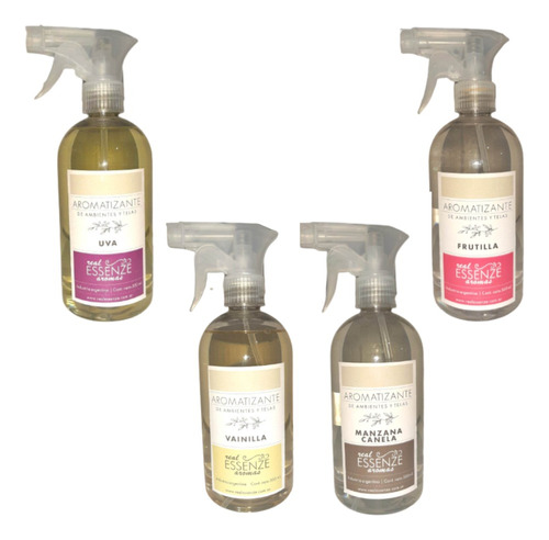 Aromatizante Textil Ambientes 500ml Essenze - A Eleccion