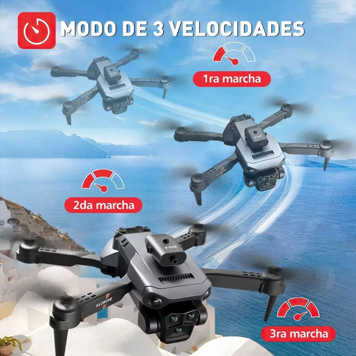 Mini Dron Camara Doble Pantalla Visión Inmediata Profesional