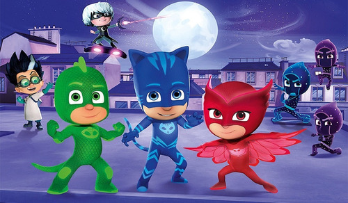 Posters Afiches Héroes En Pijama Pj Masks Decoracion