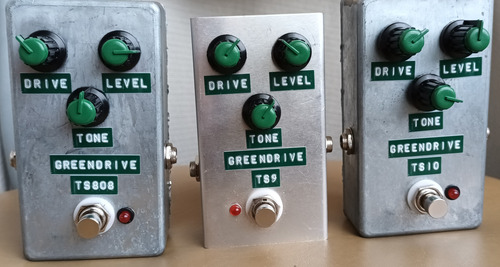 Pedal De Overdrive Tipo Tube Screamer Ts9