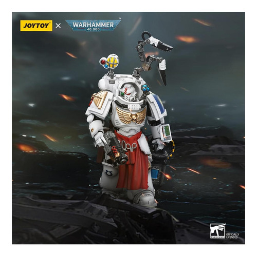 Yizrio Joytoy Warhammer 40k Ultramarines Biólogos 1:18 Ação