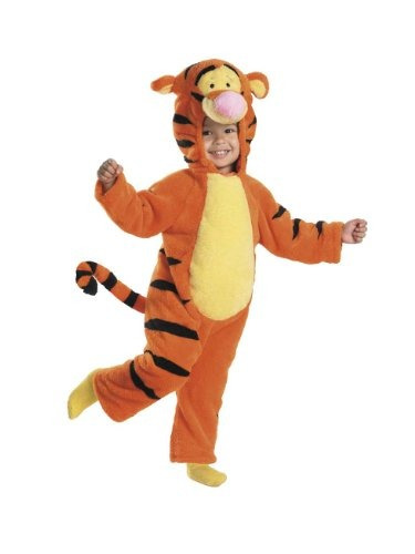 Tigger Deluxe Doble Cara Del Mono Del Traje De Peluche - Peq