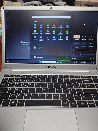 Notebook Enova Gris